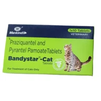 Bandystar Deworming Tablets for Cats 10 Tablets