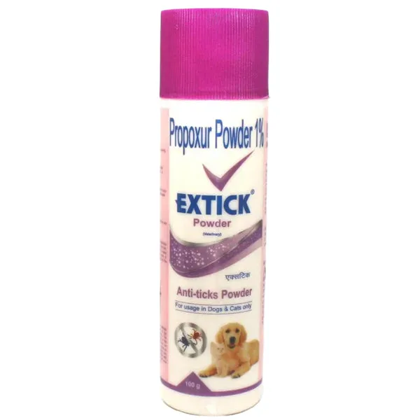 Extick Powder for Dogs and Cats 100 Gm