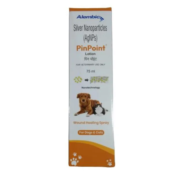 Pinpoint Spray 75ml Wound Healing for Dogs And Cats