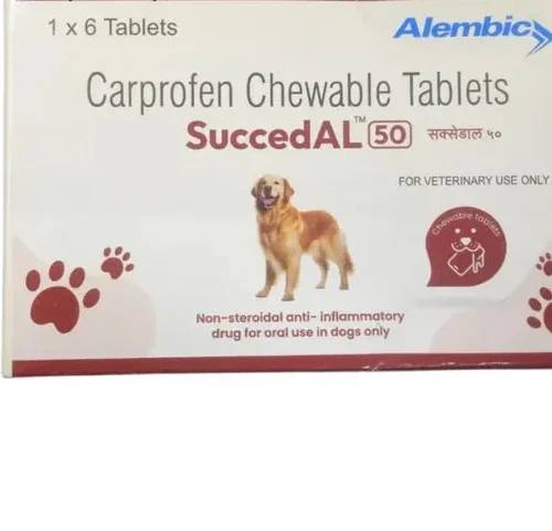 SuccedAL 50mg (Carprofen) Tablets for Dogs