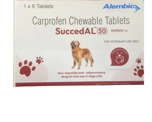 SuccedAL 50mg (Carprofen) Tablets for Dogs