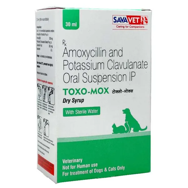 Toxo Mox Dry Syrup for Dogs & Cats 30 Ml